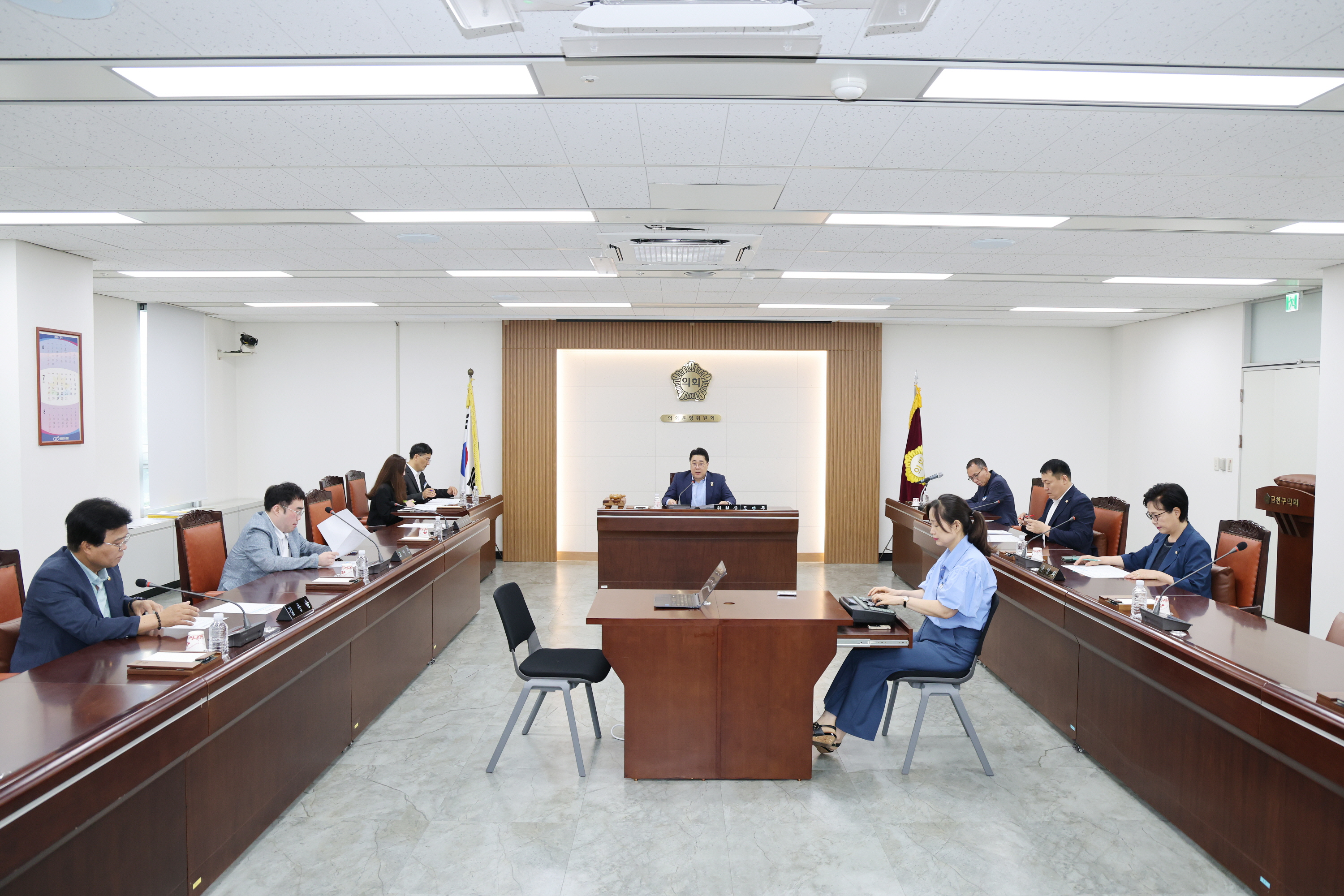 '제256회 금천구의회 임시회 의회운영위원회' 게시글의 사진(3) '250718_제256회 임시회 의회운영위원회 (3).jpg'