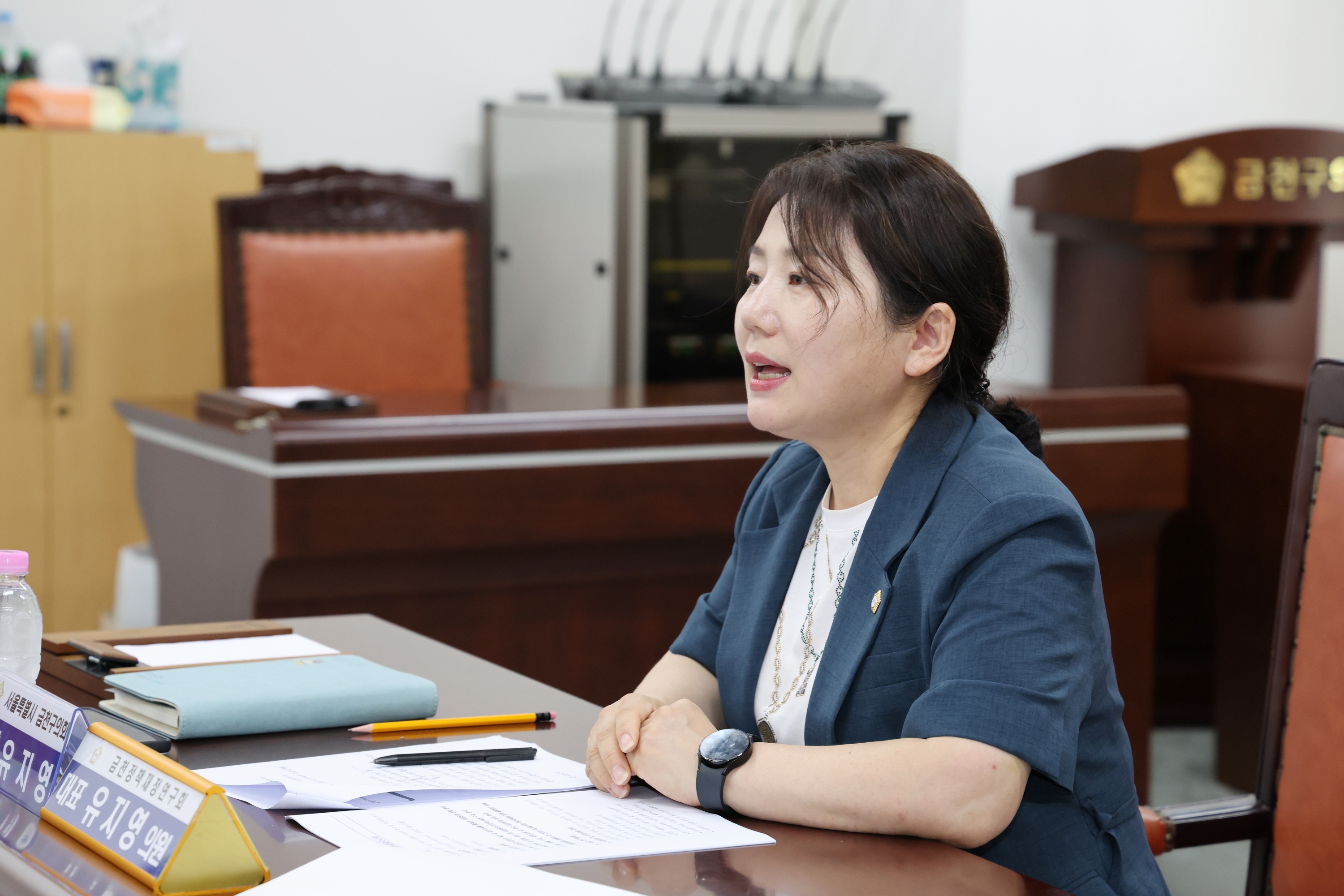 '금천구의회 연구단체 '금천정책재정연구회'간담회' 게시글의 사진(4) '260728_금천구의회 연구단체 금천정책재정연구회 간담회 (4).jpg'