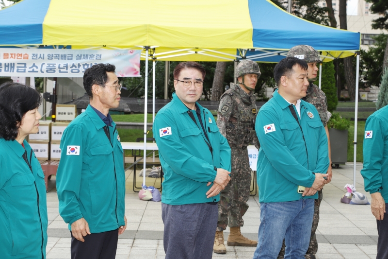 '2024 을지훈련 양곡배급 훈련' 게시글의 사진(7) '240821_2024 을지훈련 양곡배급 훈련 (7).jpg'