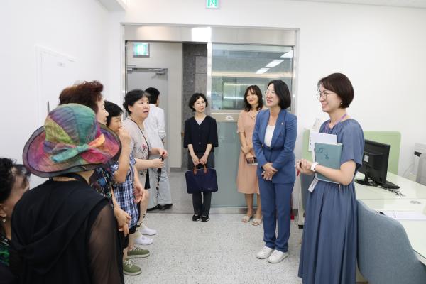 건강장수학교 한내보건지소 현장방문