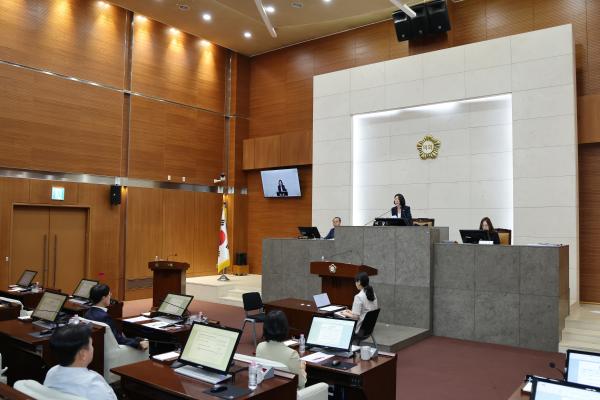 제263회 금천구의회 정례회 4차 본회의
