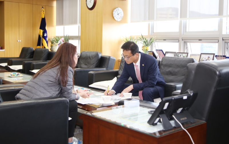 금천장애인자립생활센터 사무국장 면담