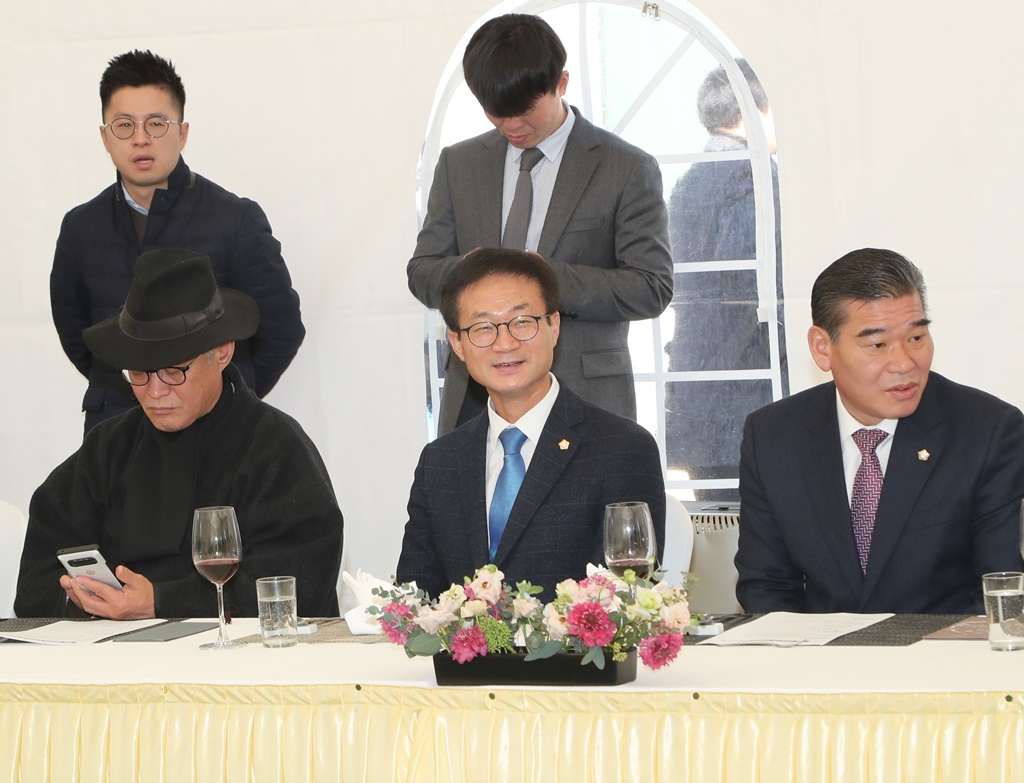 서울시 의장협의회 의장단 박원순 시장 간담회