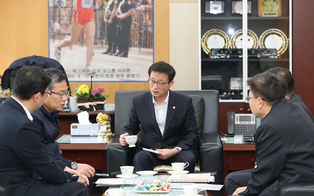 신한은행 시흥동지점 지점장 방문