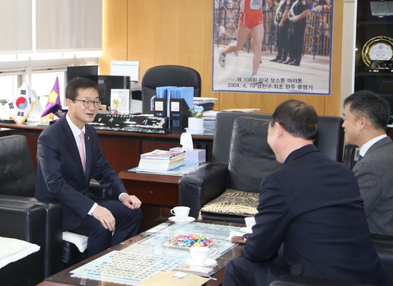 건강보험공단 금천지사장 방문