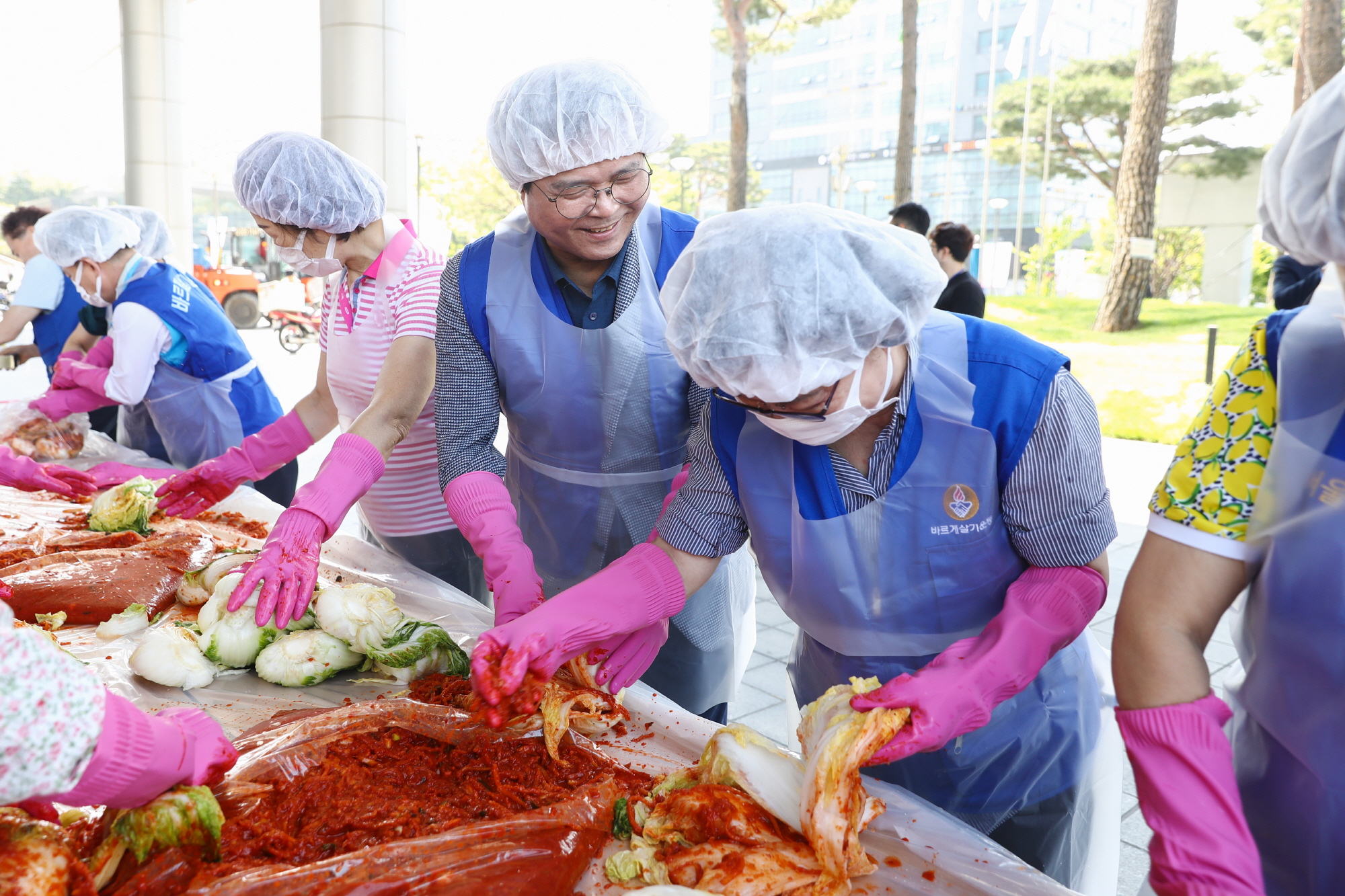 바르게살기 금천구협의회 여름김치 담그기
