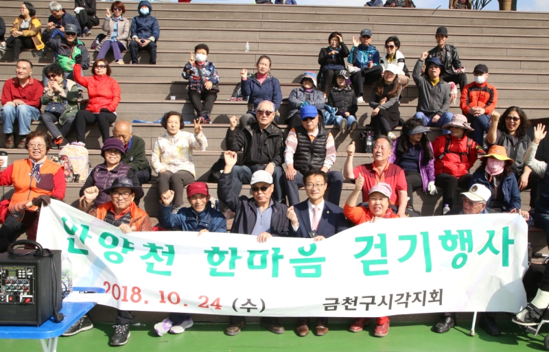 안양천 한마음 걷기행사