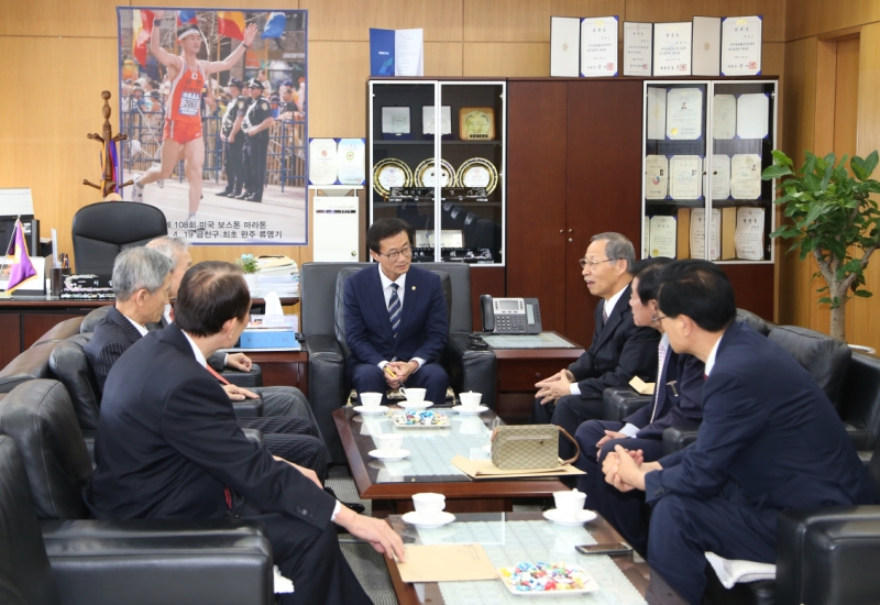 신우회 회장단 및 운영위원 면담 