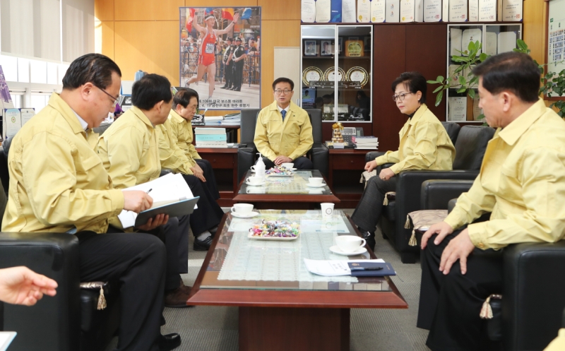 의원총회 및 보건소방문