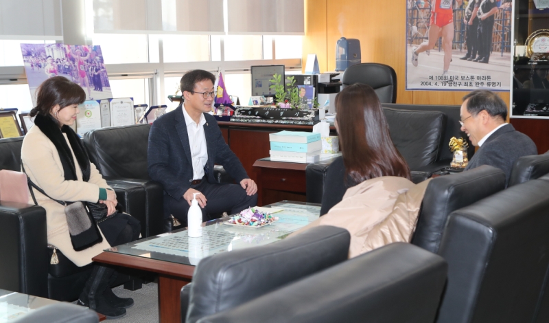 구로소방서장 면담