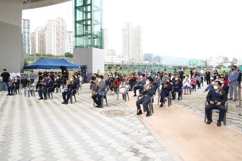 안양천 금천한내교 개통식