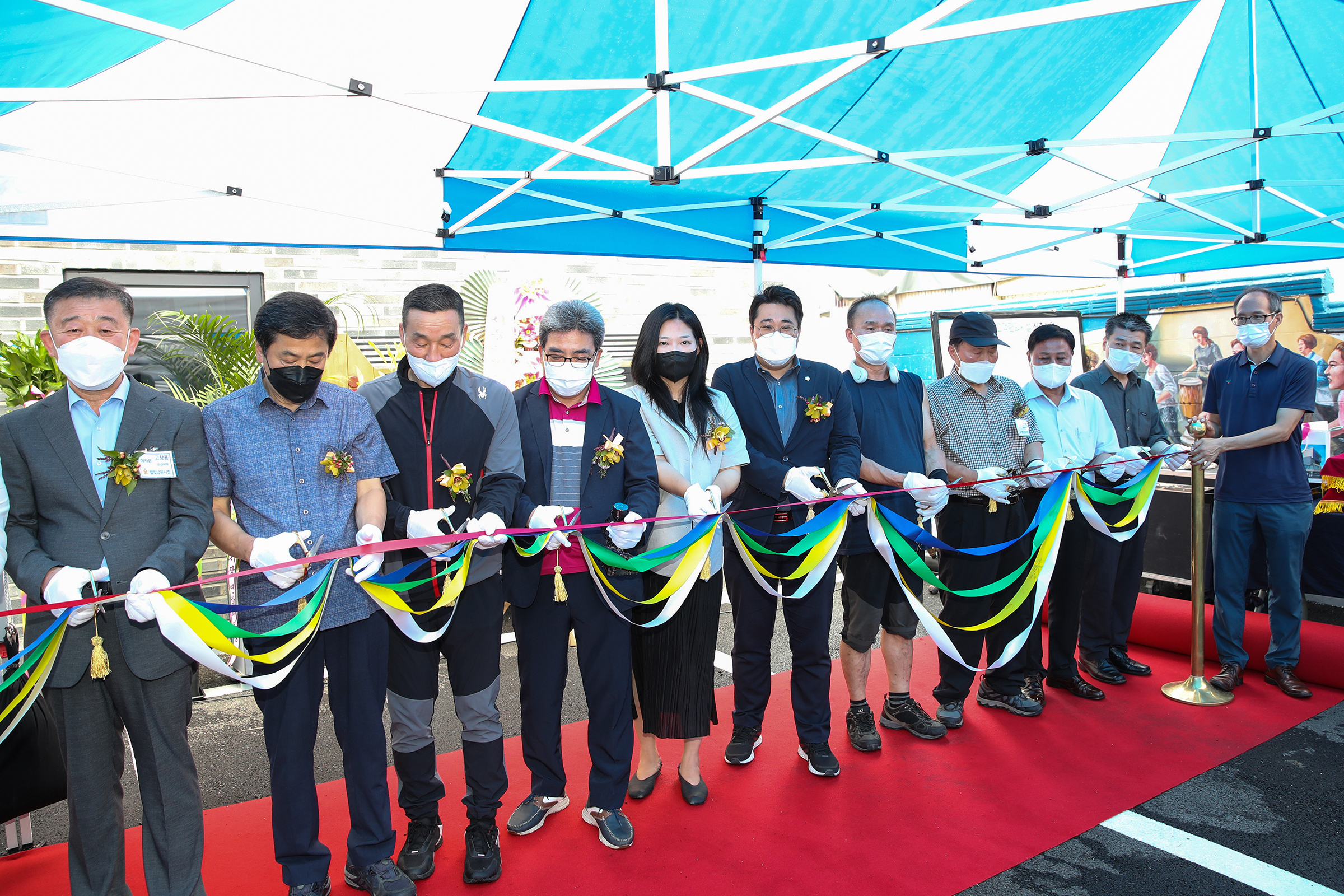 남문시장 고객편의시설 준공식