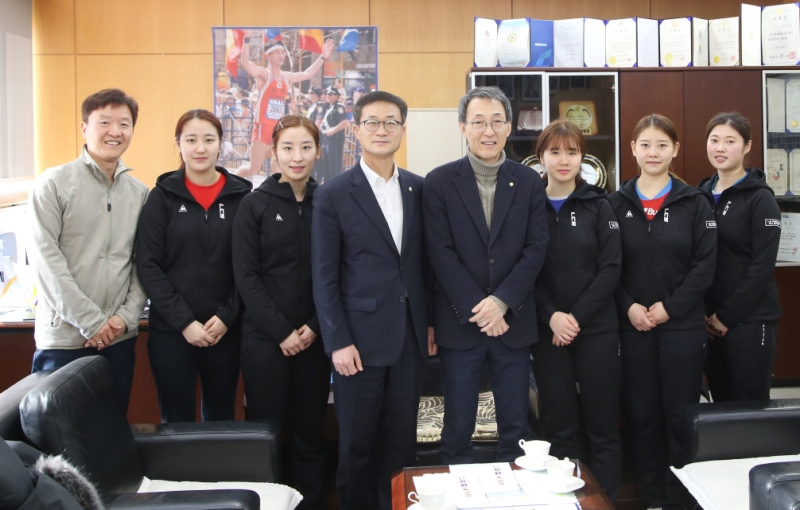 금천구 탁구대표단 간담회