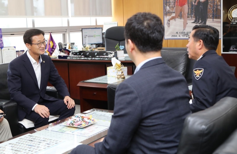 신임 금천경찰서 서장 간담회