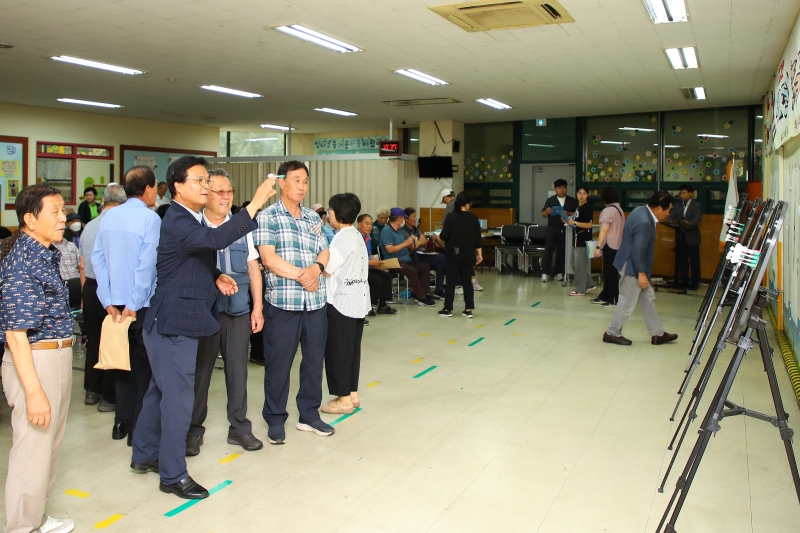 대한노인회금천구지회 어르신 한궁대회