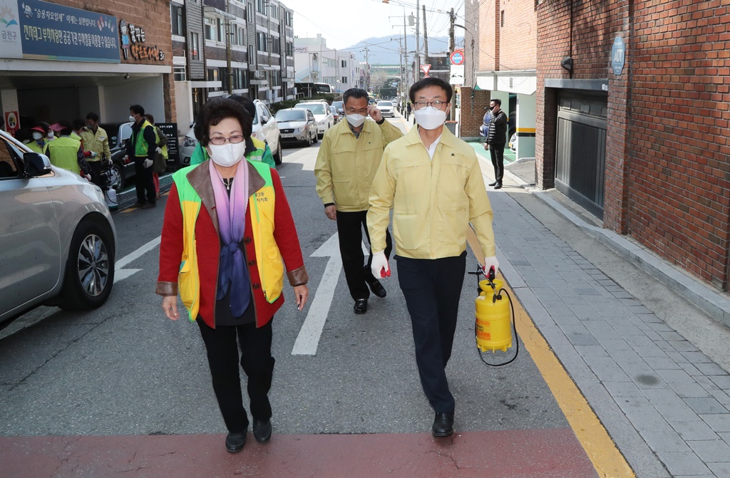 시흥3동 코로나19 방역 활동