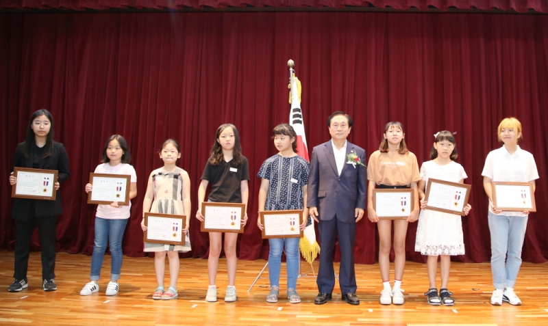 금천음악연합회 모범학생 표창식