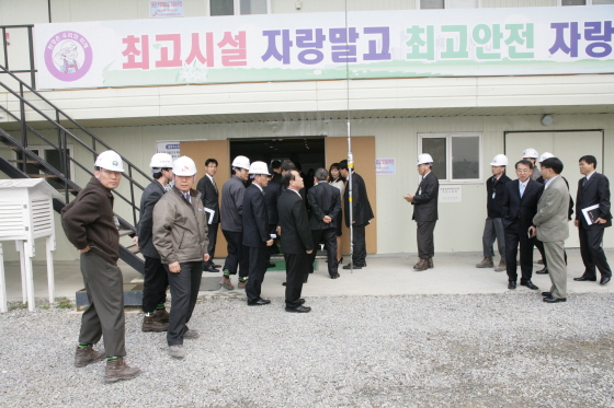 제113회 임시회 기간중 재무건설위원회 (신청사 건축현장)