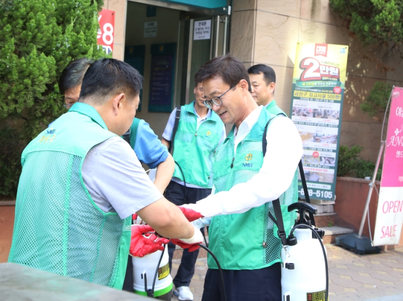 새마을지도자 금천구 협의회 새마을대청소