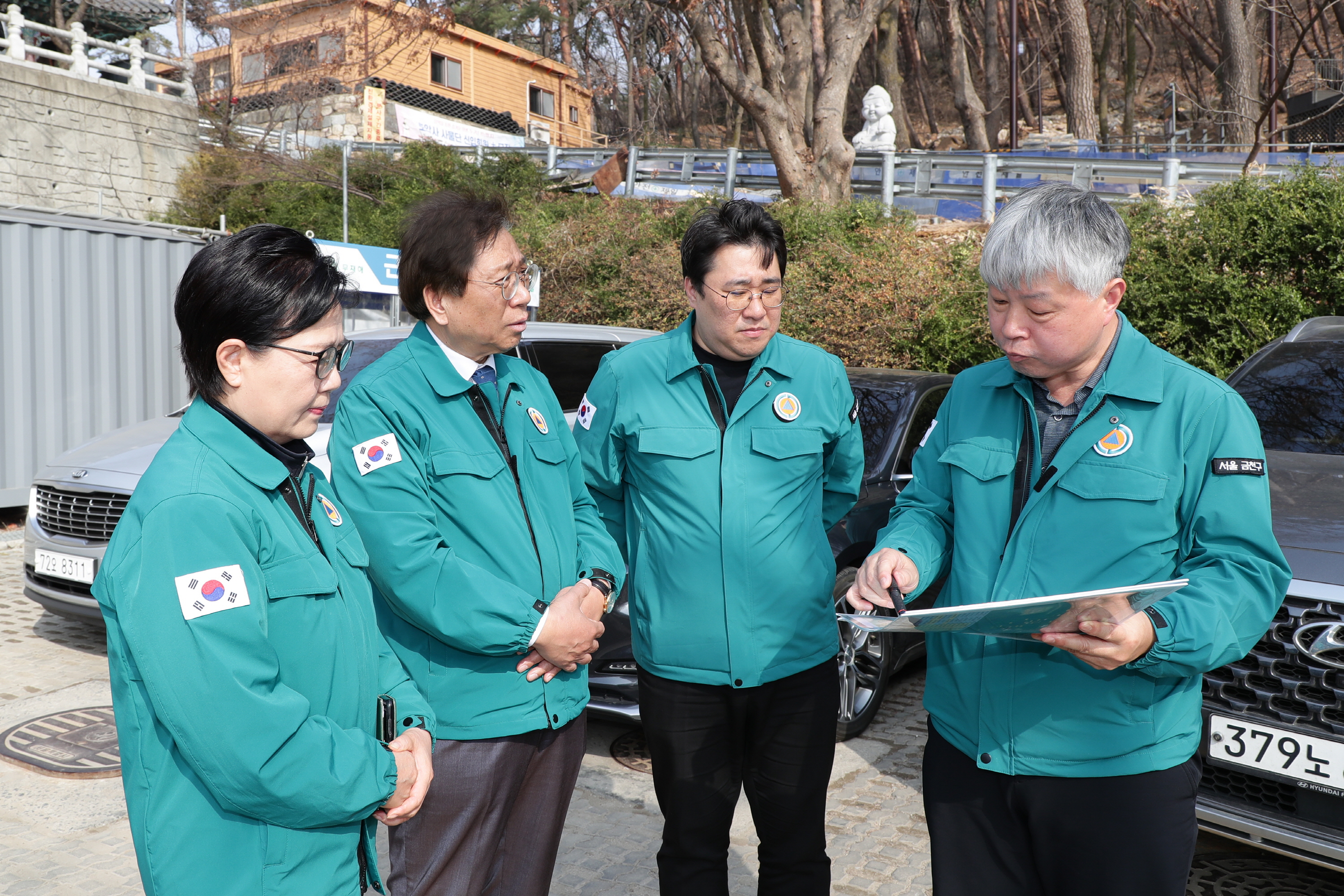 호암산 산불대비 현장점검