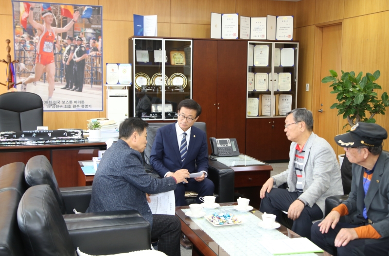 월남참전전우회 면담