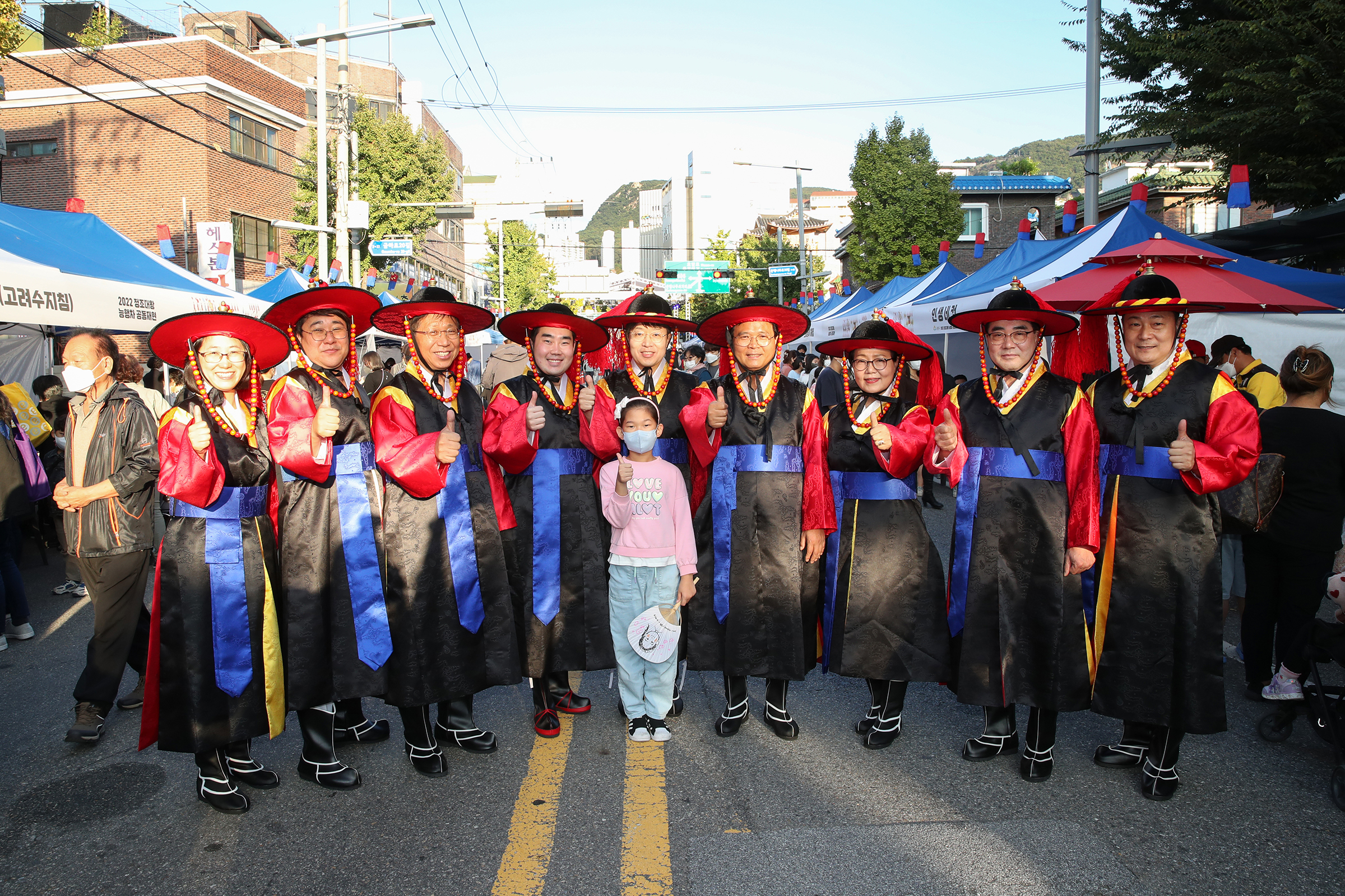 제5회 정조대왕 능행차 공동재현 행사(식전) 