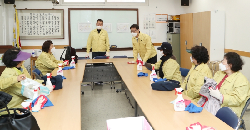 시흥5동 코로나19 감염예방 방역 활동