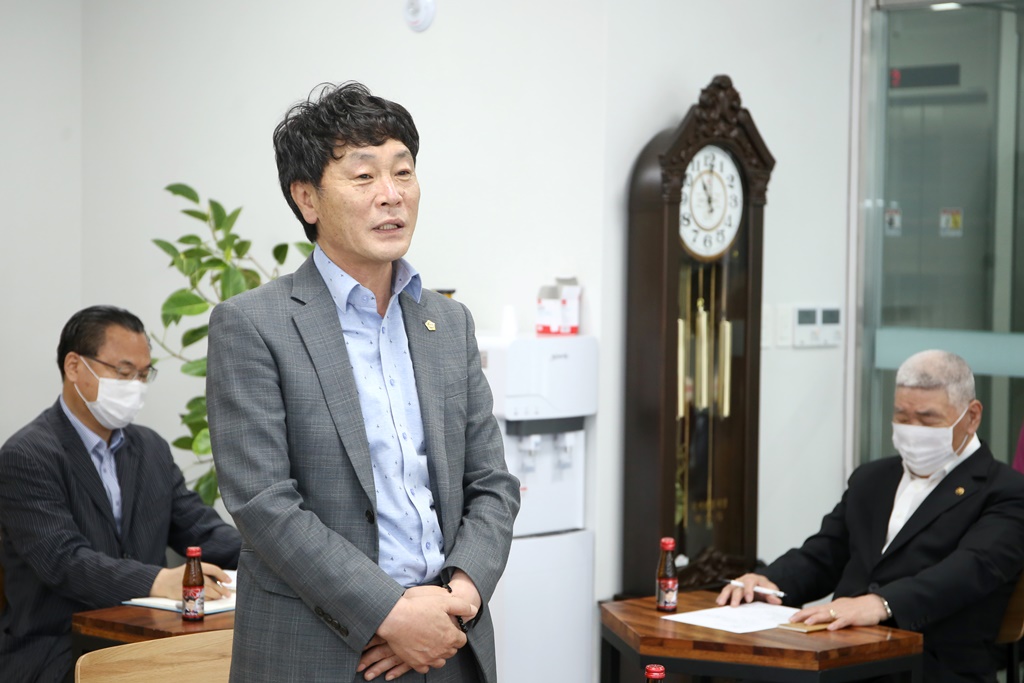 보훈단체장 내방인사