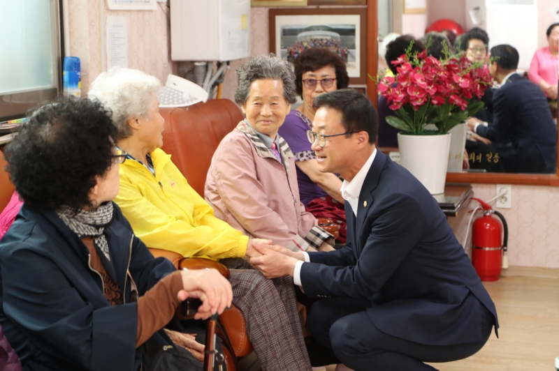 우방아파트 경로잔치