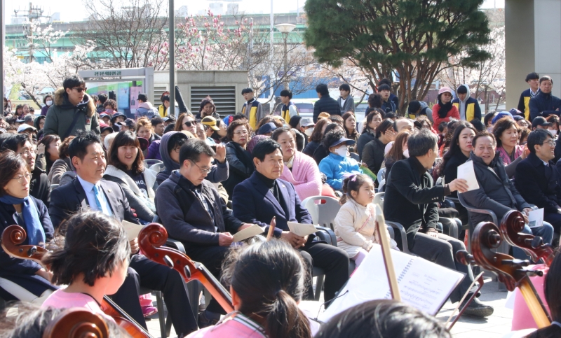 금천하모니 벚꽃축제 개막공연 및 사생대회