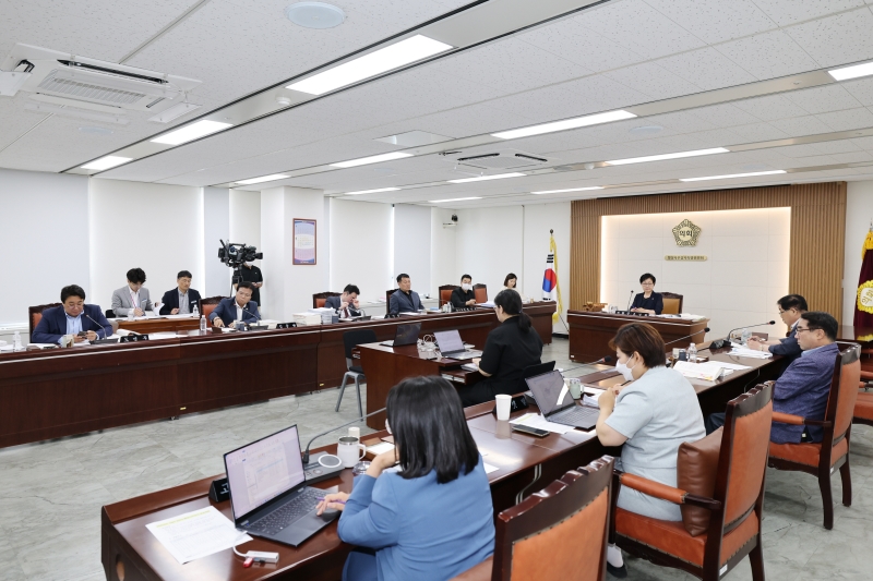 행정사무감사 회의식 감사