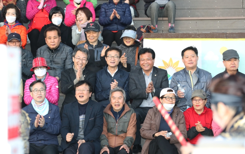 해피워킹 및 벚꽃축제 개막식1