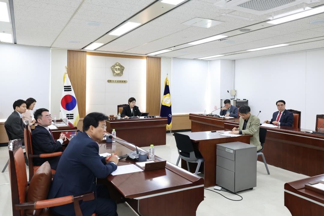 제260회 금천구의회 복지건설위원회