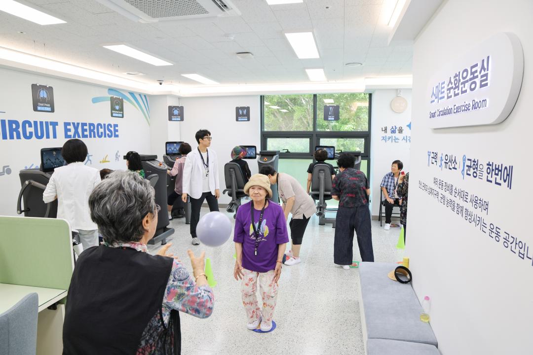건강장수학교 한내보건지소 현장방문
