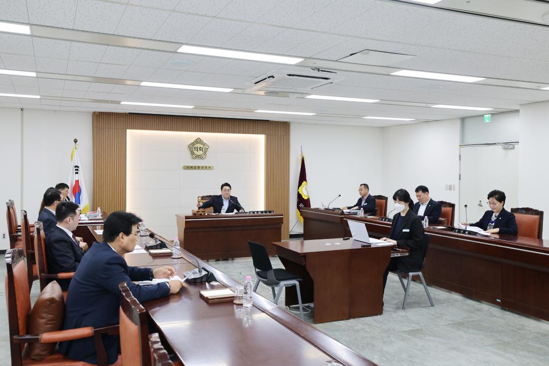 제260회 금천구의회 임시회 의회운영위원회
