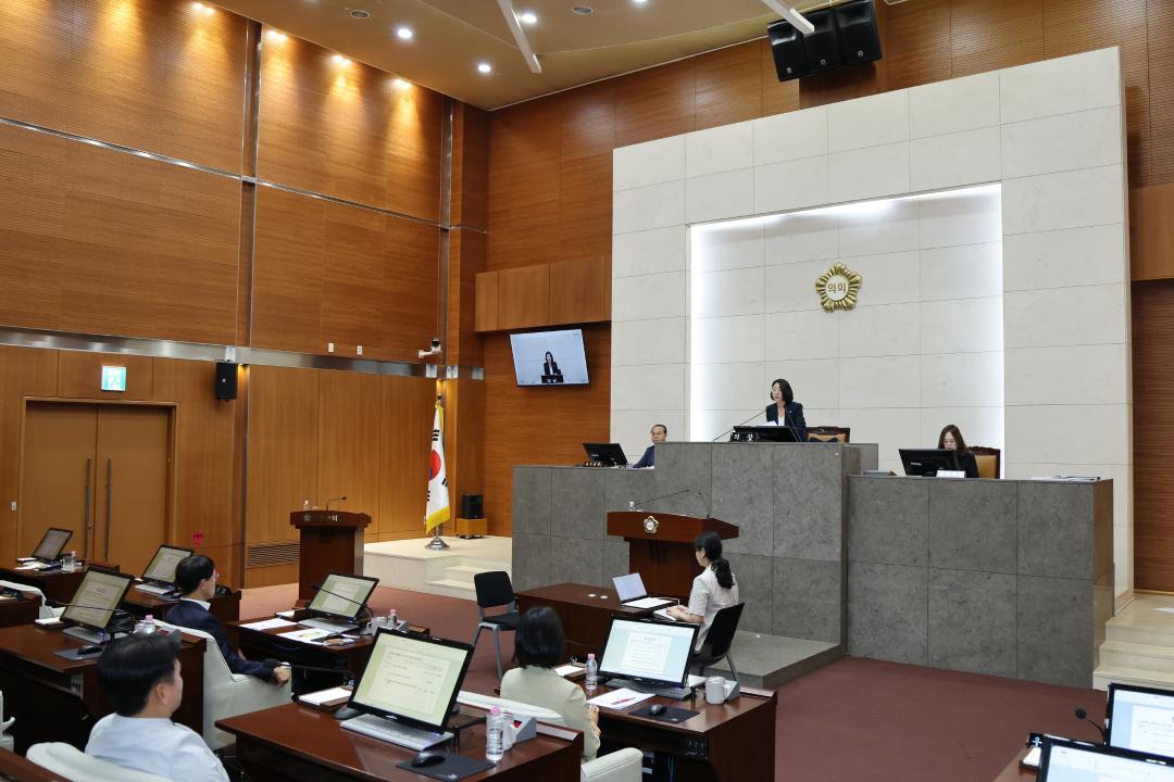 제263회 금천구의회 정례회 4차 본회의