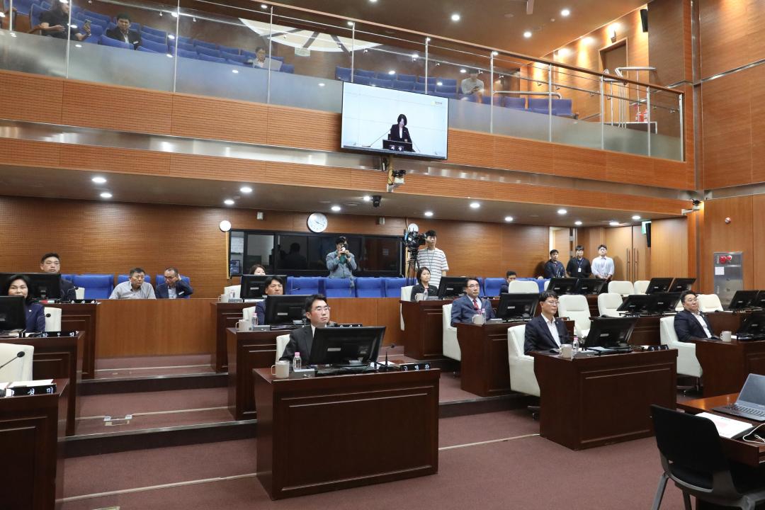 제261회 금천구의회 임시회 본회의