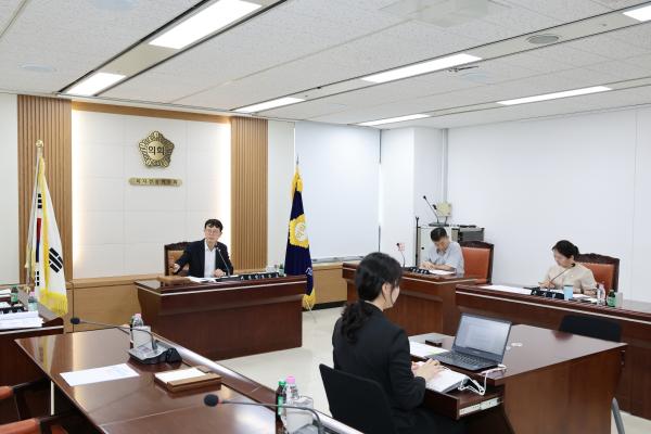 제262회 금천구의회 임시회 복지건설위원회