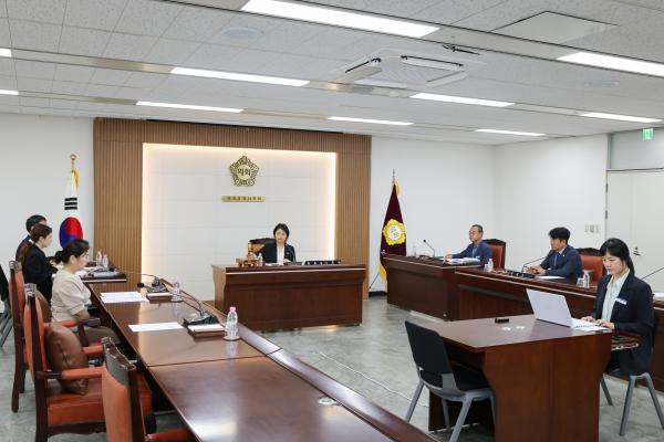 제262회 금천구의회 임시회 의회운영위원회